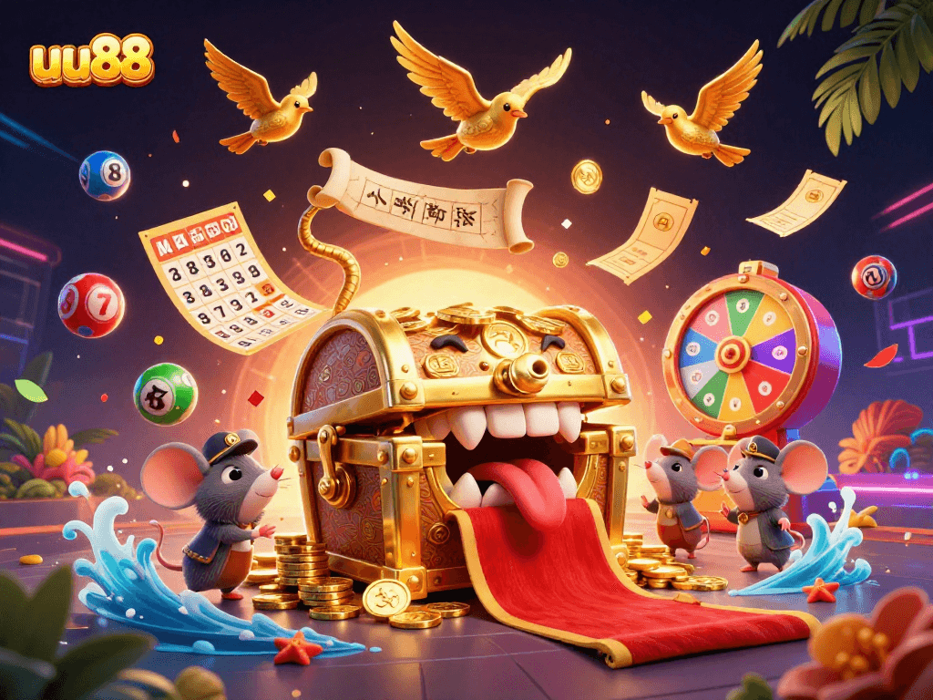 Experience winning thrills with uu88 in this vibrant, dynamic casino scene of adventure!