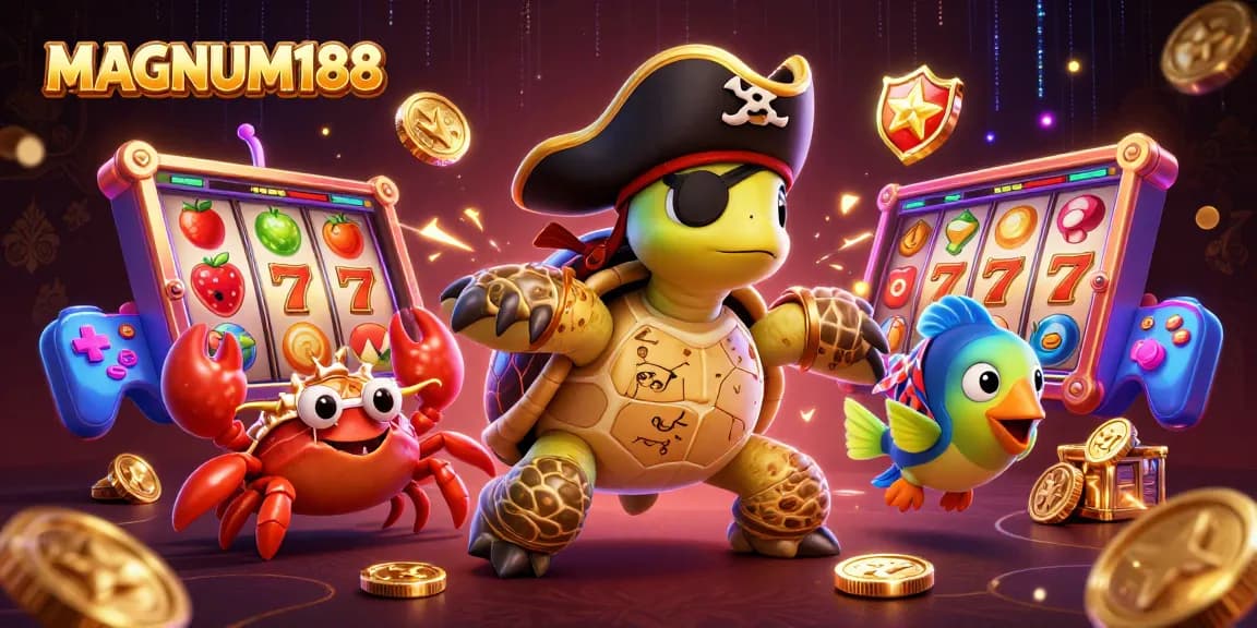 Engage with MAGNUM188 through thrilling slot games featuring treasures, jackpots, and excitement.