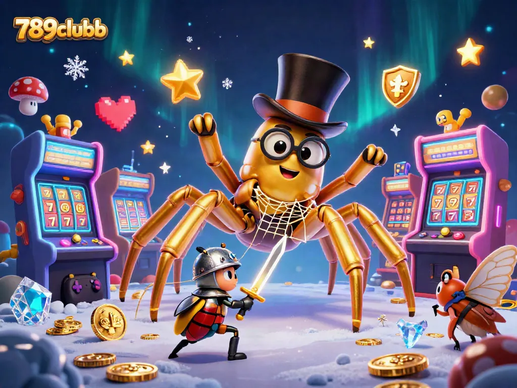 Experience thrilling gameplay at 789clubb with vibrant casino elements and characters in action.