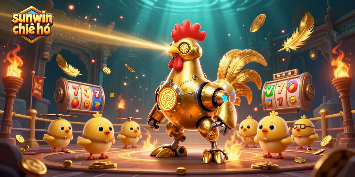Experience thrilling games at sunwin chính chủ with a vibrant 3D scene filled with action and casino excitement.