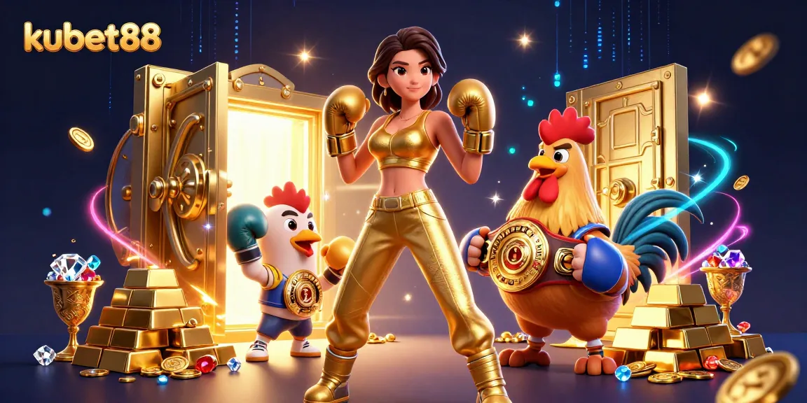 Engage in thrilling gaming adventures with kubet88, featuring a powerful fighter and championship rooster.