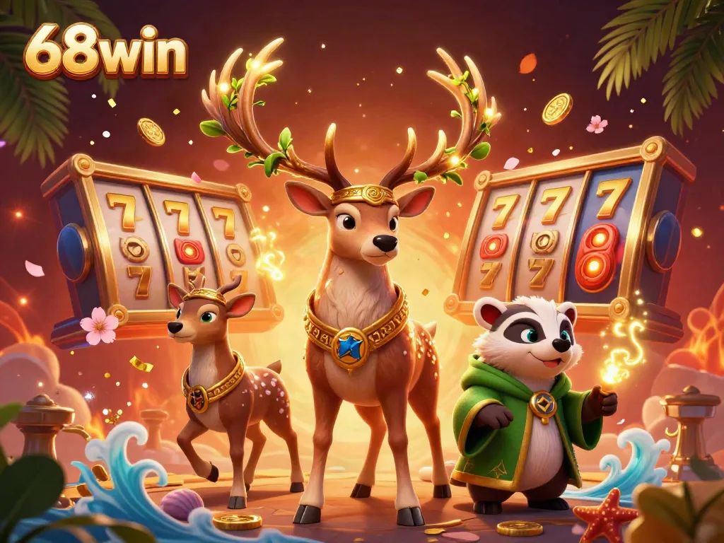 Play exciting games at 68win with stunning slot visuals and characters.