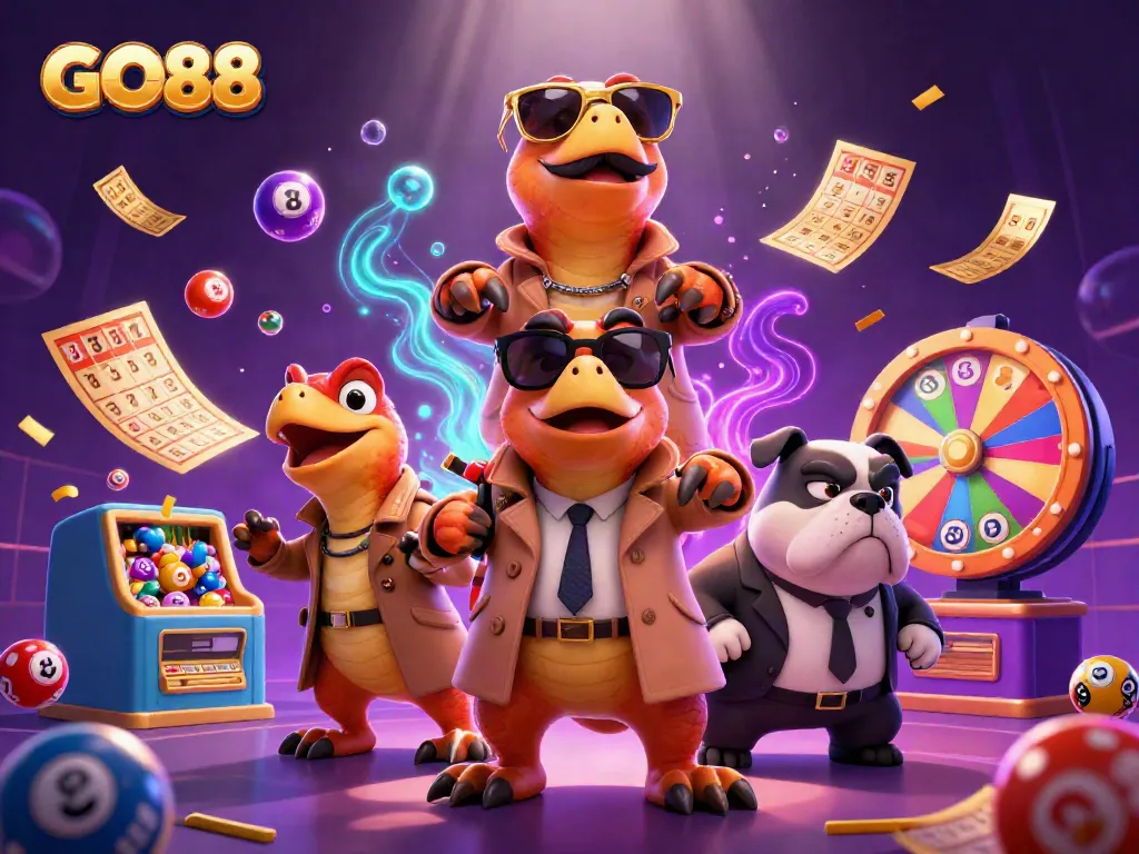 Join the fun at GO88 with raptors in disguise and exciting casino games!