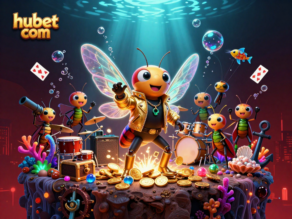 Experience the excitement of hubet com with stunning visuals of vibrant casino gaming elements.