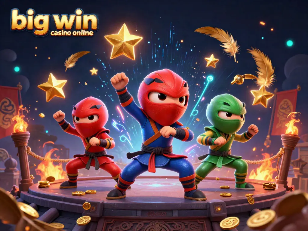 Engage in big win casino online with vibrant chameleon characters and dynamic gambling elements.