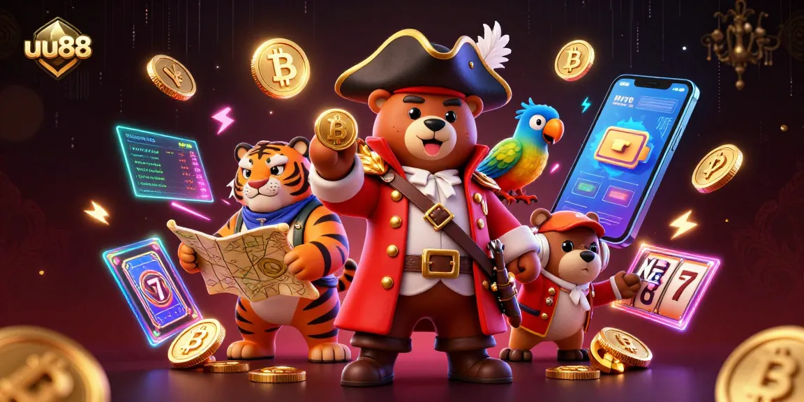 Experience thrilling gameplay moments at uu88 with our dynamic pirate adventure illustration showcasing real-time action.