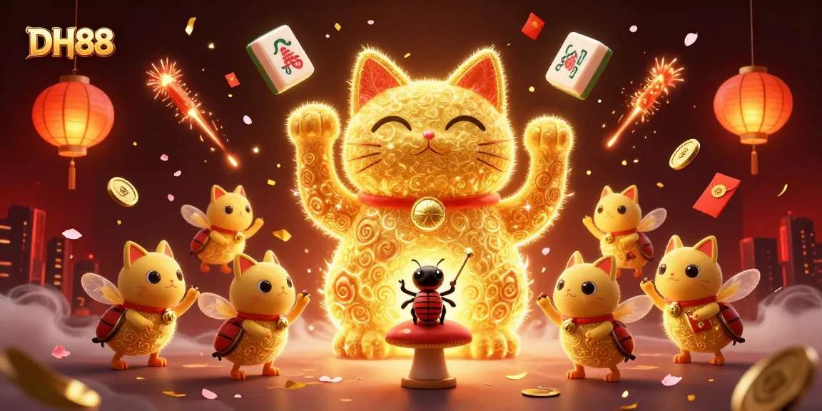 Experience the thrill of winning at DH88 with immersive casino-themed illustrations.