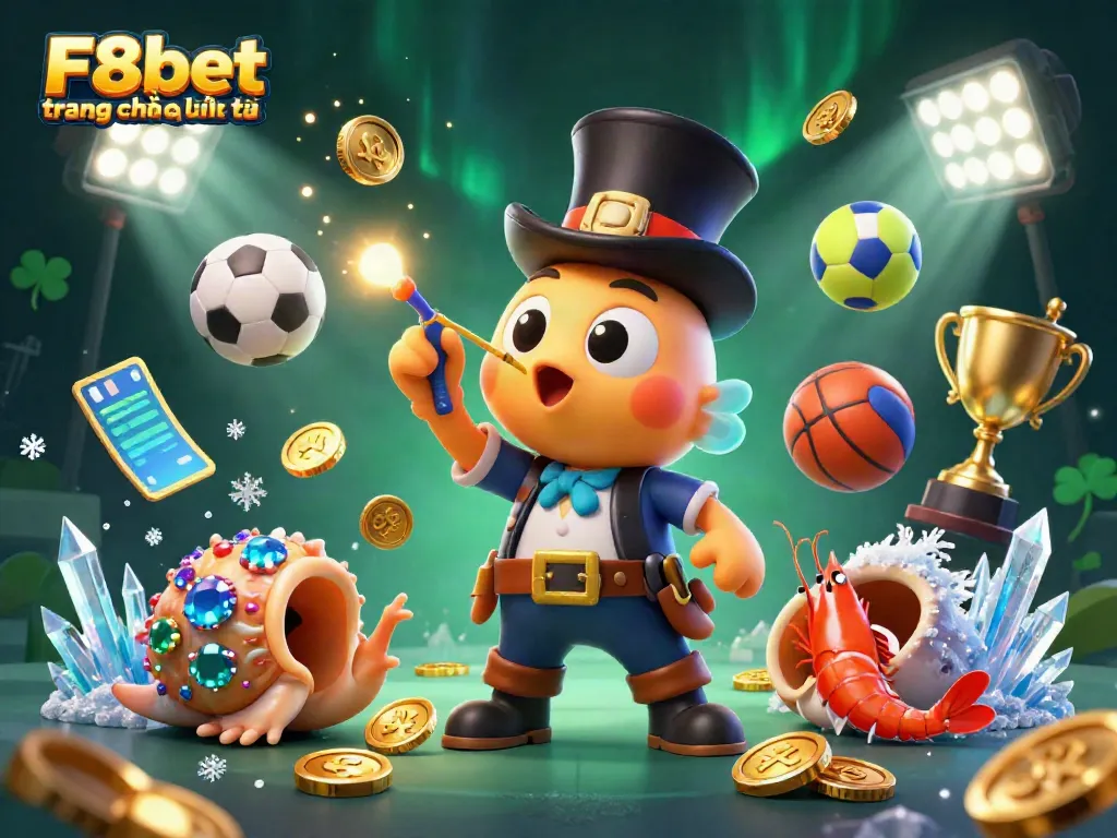 Engage with the vibrant F8bet trang chủ chính thức scene featuring dynamic gambling elements and characters.