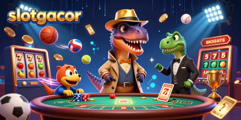 Spin to win with slotgacor's vibrant, exciting illustration of mayhem at the blackjack table.