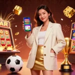 Experience thrilling gaming at IWINCLUB with vibrant interactive casino elements and a dynamic atmosphere.
