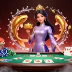 Experience gaming excitement at 98WIN with vibrant characters and rich casino elements.