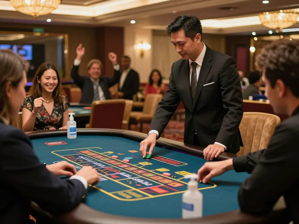 Players engage in thrilling roulette gameplay at B52 casino, showcasing excitement in a vibrant live environment.