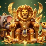 Experience the thrill of sc88 casino gaming with a vivid 3D illustration of fierce characters amid winning elements.