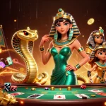 Experience thrilling casino action at sunwin with an alluring poker table scene featuring vibrant elements.
