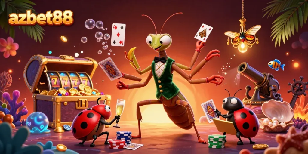 Experience thrilling winnings at azbet88 casino with dynamic slot games and rich visual elements.