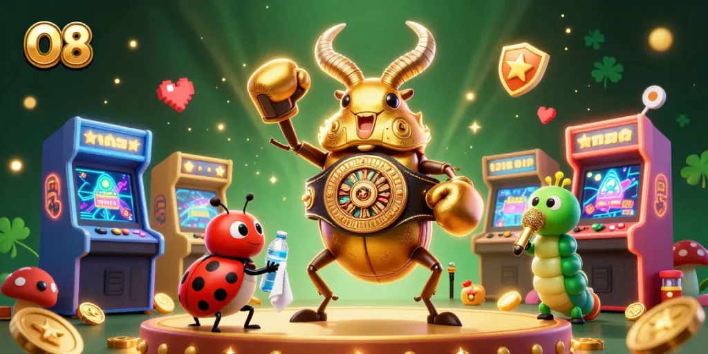 Engage in thrilling online gambling experiences at O8 with exhilarating casino games and vibrant graphics.