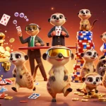 Experience lively gameplay with ragatootieragdolls at a vibrant meerkat-run casino adventure.