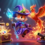 Spin the slot88 reels and collect treasures in a vibrant fantasy casino setting.