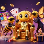 Experience the excitement of Nhà cái 88CLB with vibrant casino elements and dynamic characters.