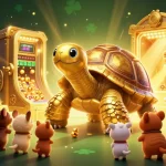 Experience thrilling gaming at fabet with a vibrant casino scene filled with golden treasures.